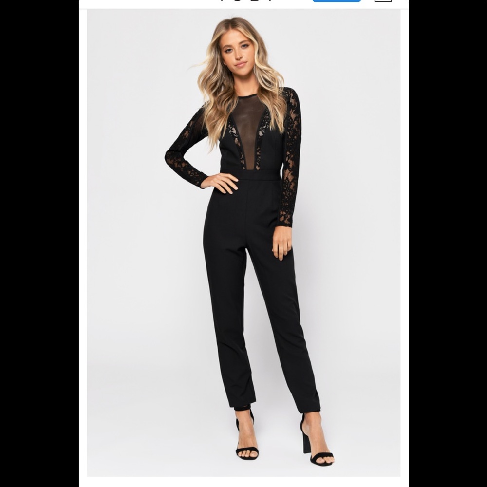 Good girl gone bad lace Jumpsuit